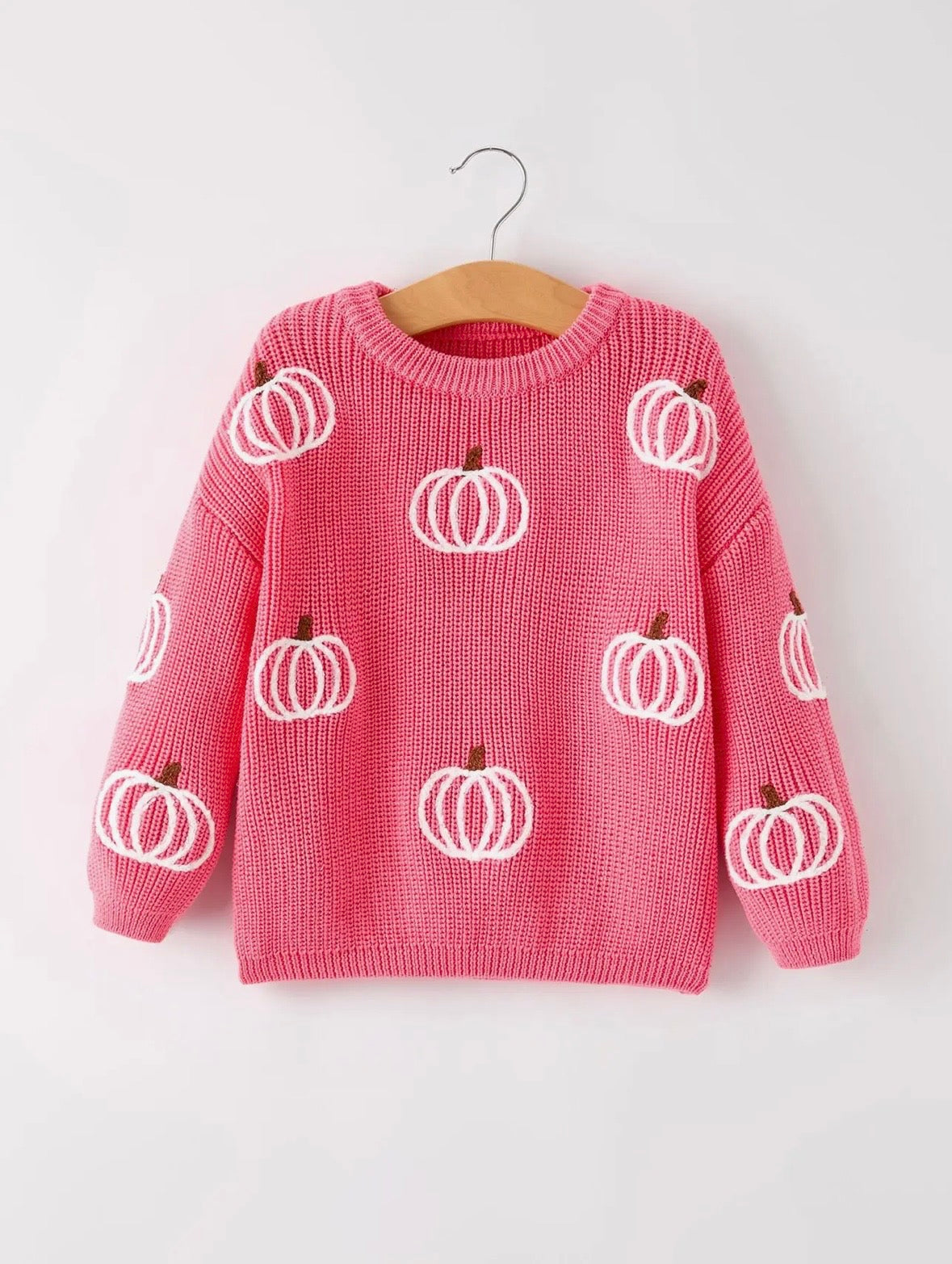 Pink Harvest Sweater