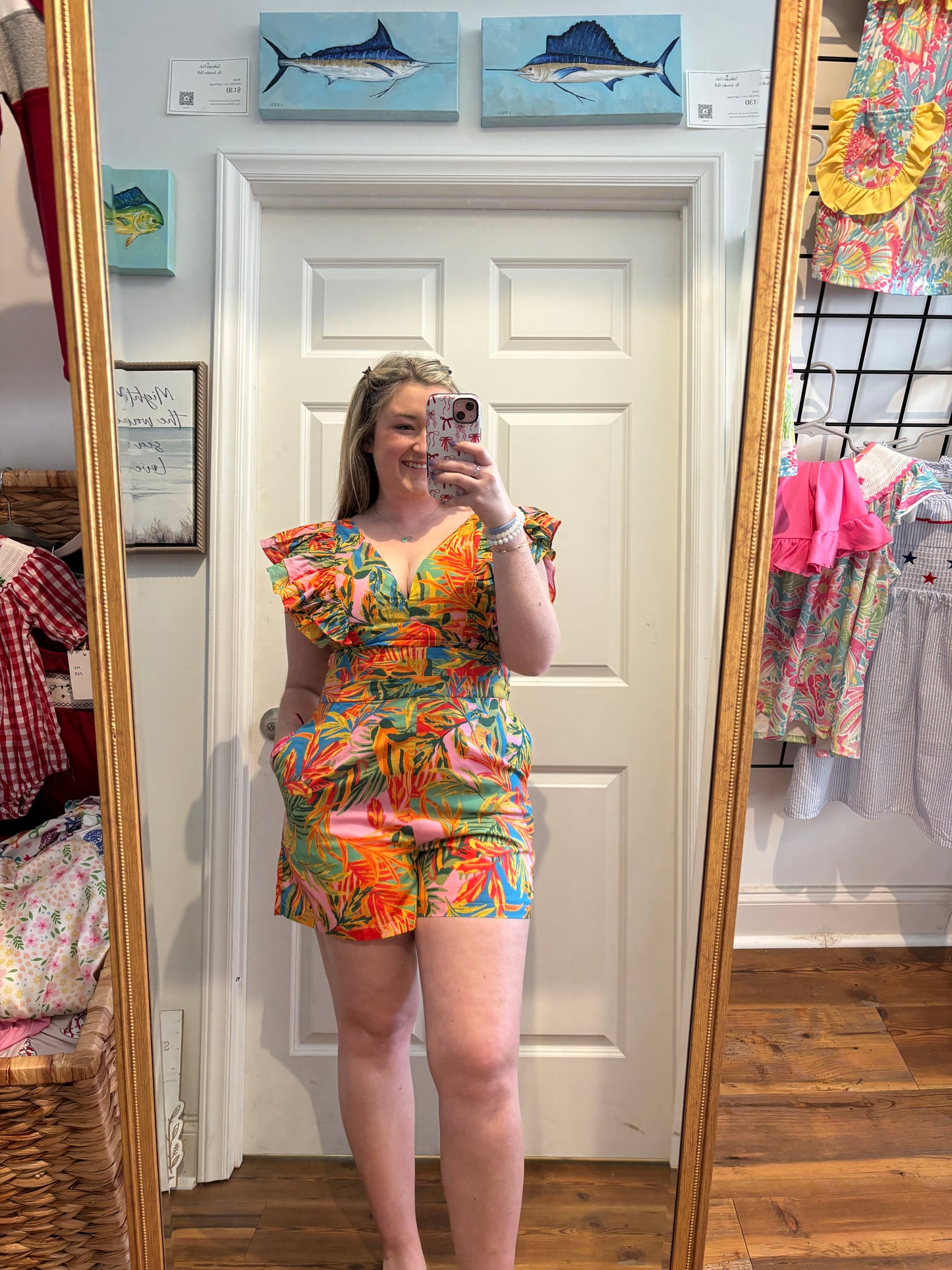 Tropical Tide Romper