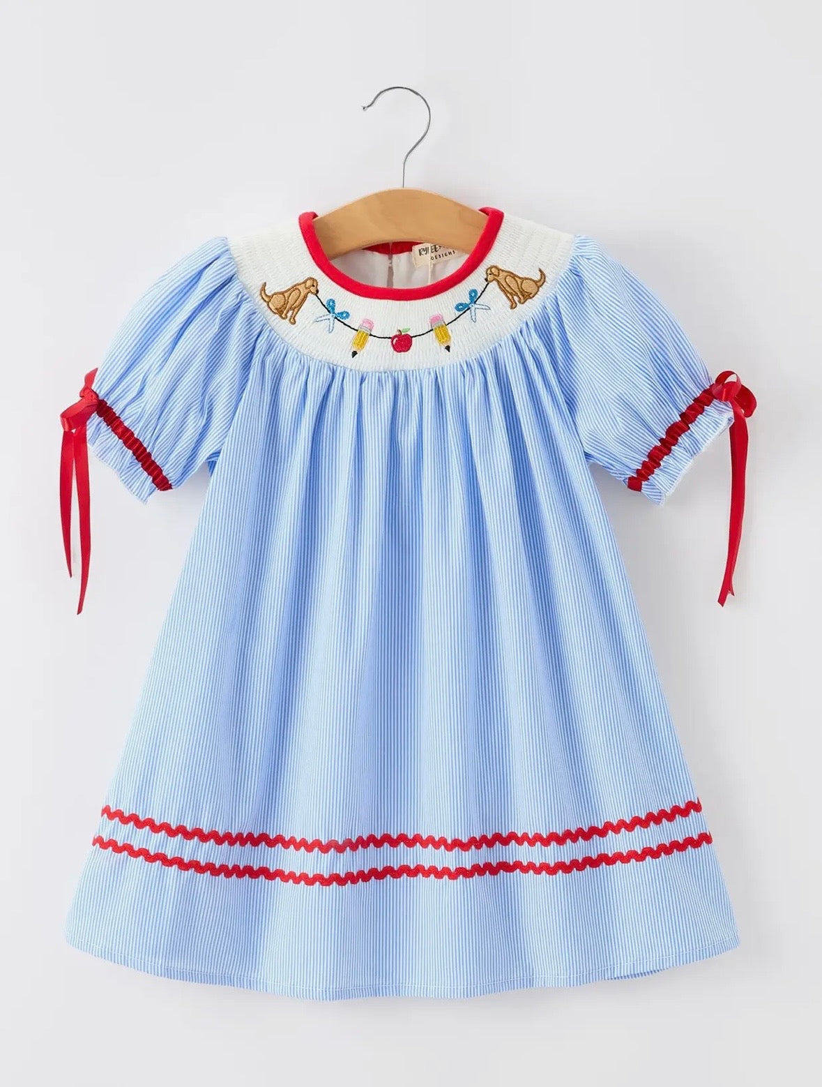 Teacher’s Pet Smocked Dress