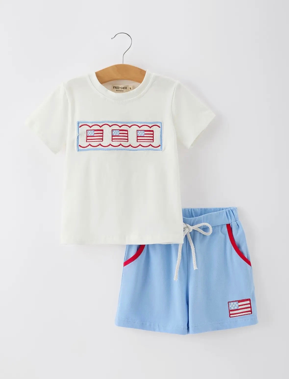 Blue Skies & Freedom Short Set