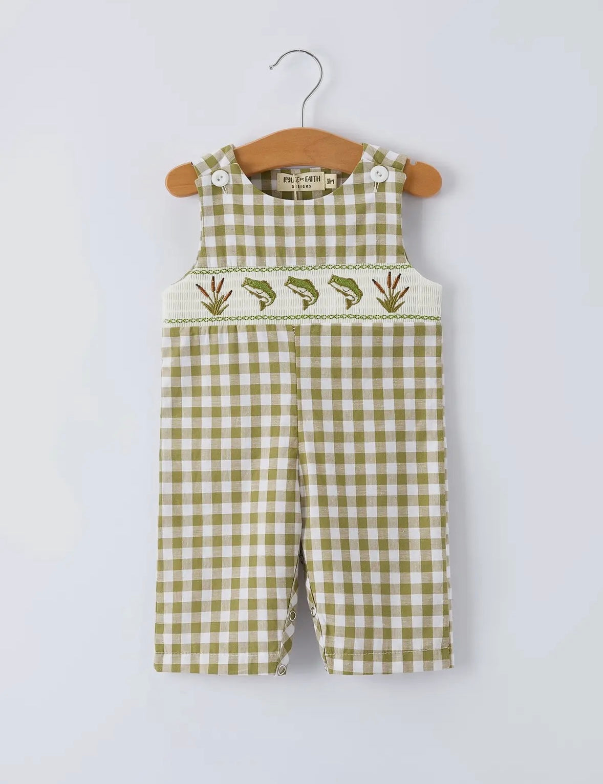 Little Bass Smocked One-Piece