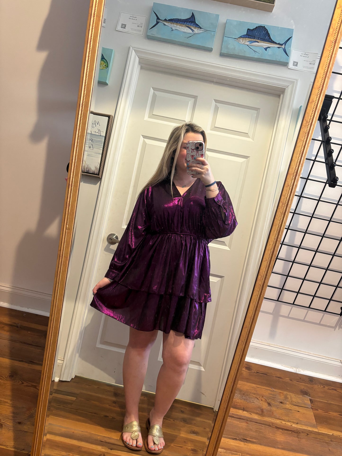 Midnight Merlot Dress