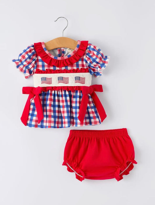 Red, White & Ruffles Set