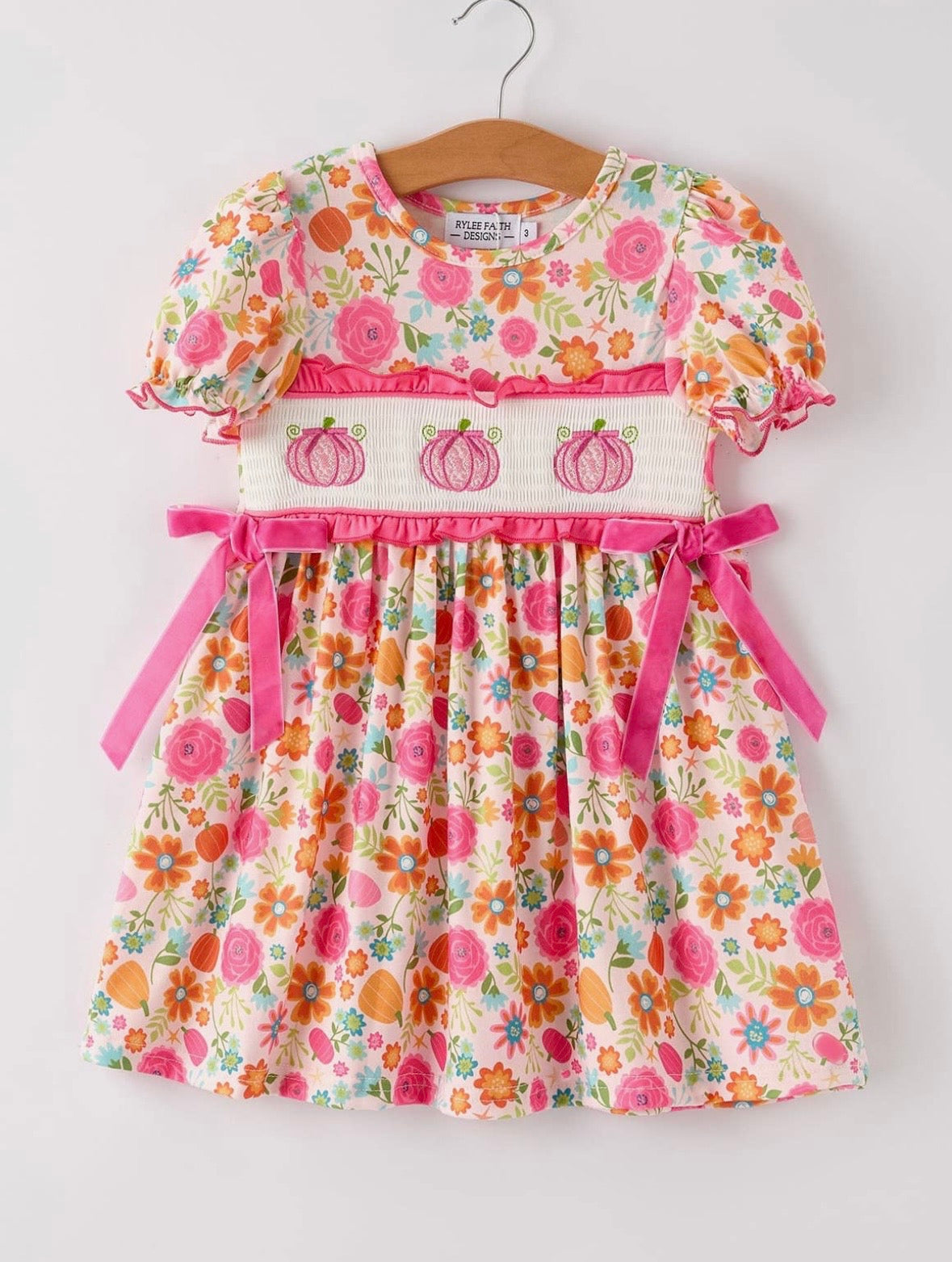 Pink Pumpkin Blossom Dress