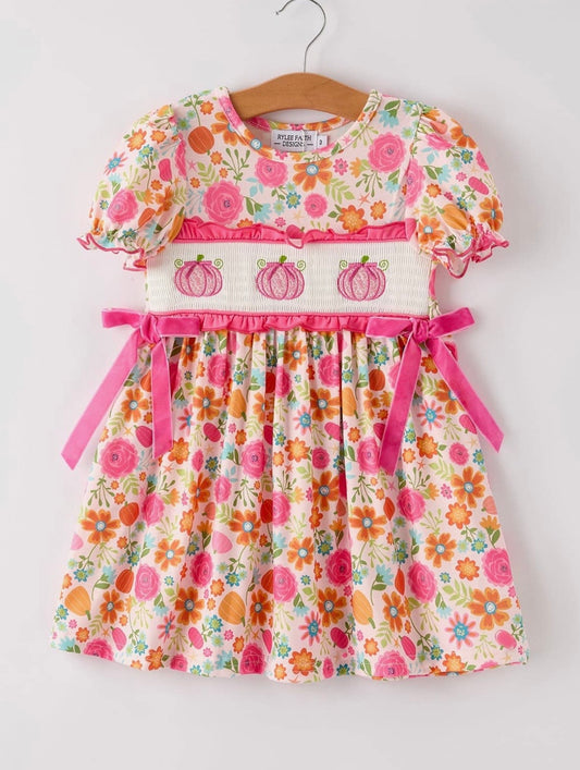 Pink Pumpkin Blossom Dress