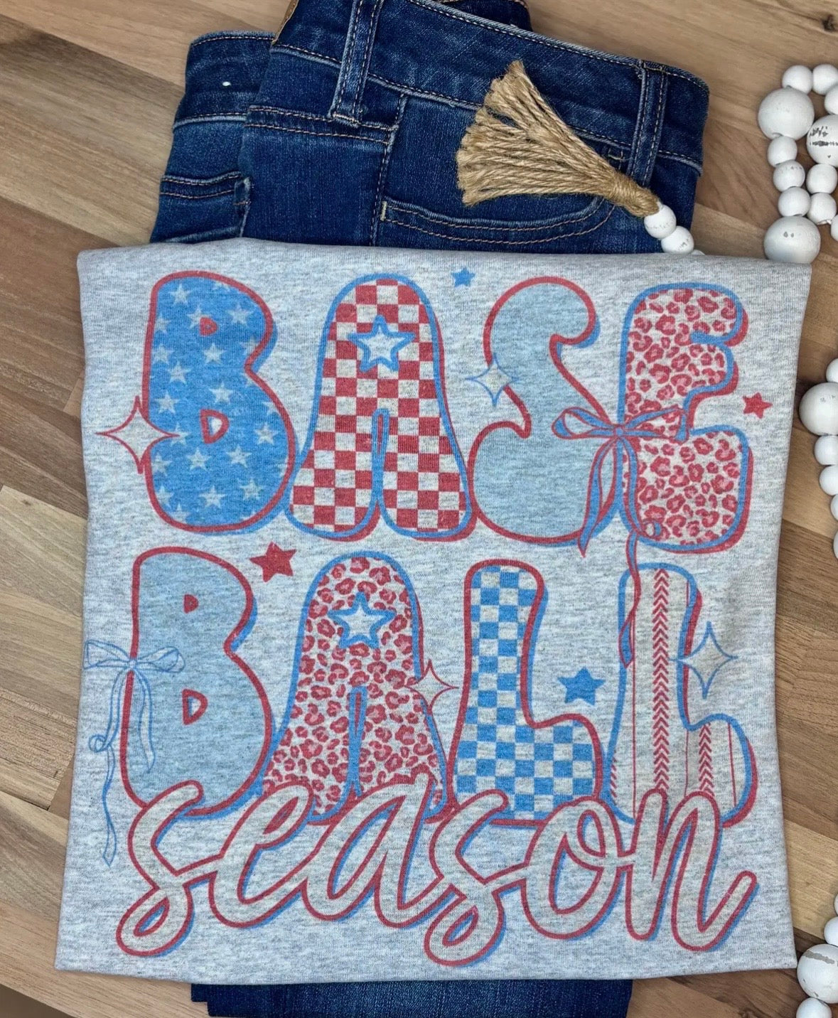 Baseball Season Graphic Tee