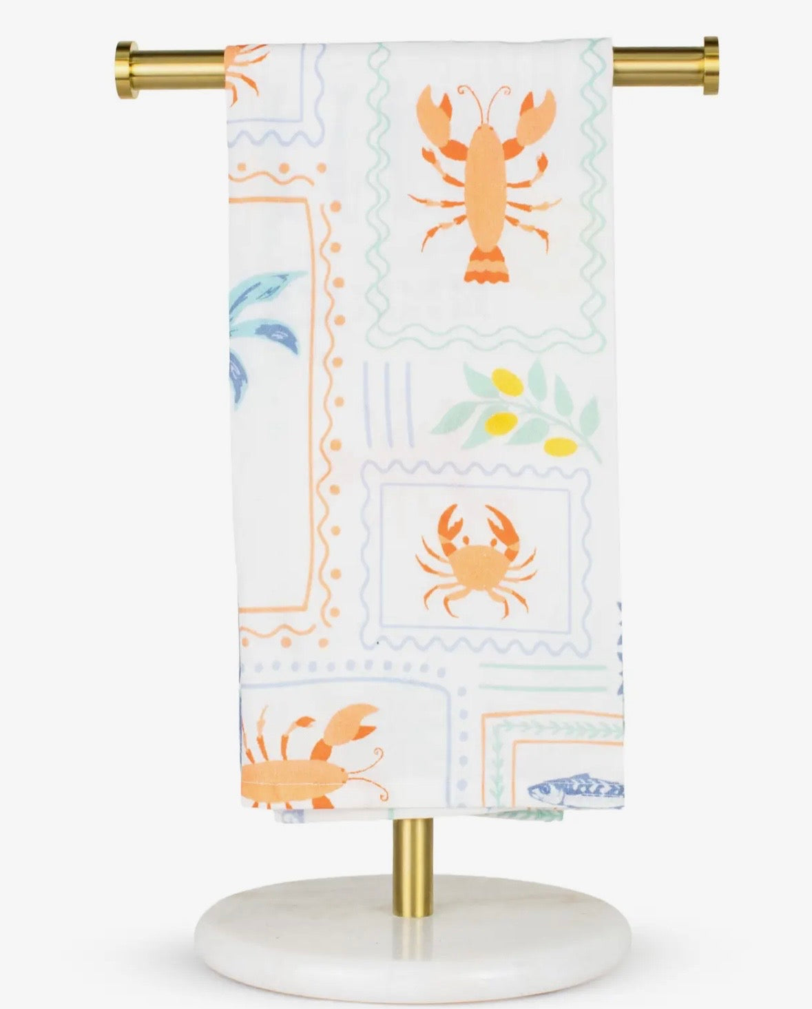Lowcountry Postcard Tea Towel