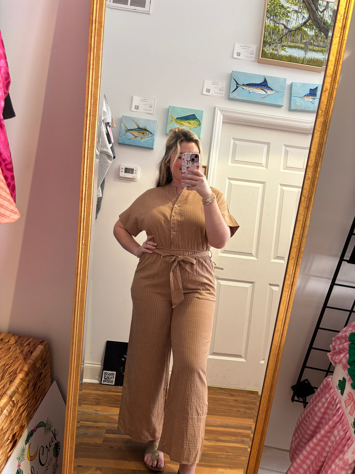 Golden Oak Jumpsuit