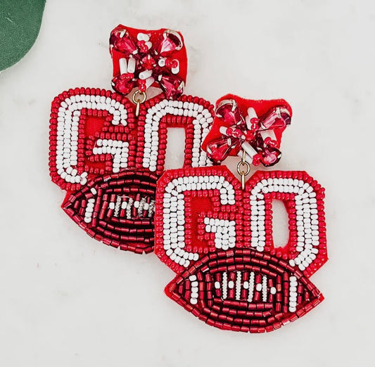 Saturday Sideline Spirit Earrings