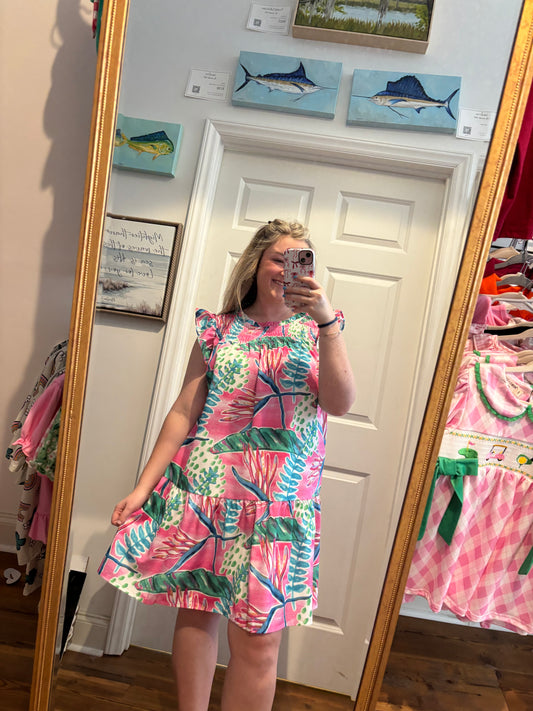 Tropical Tide Dress