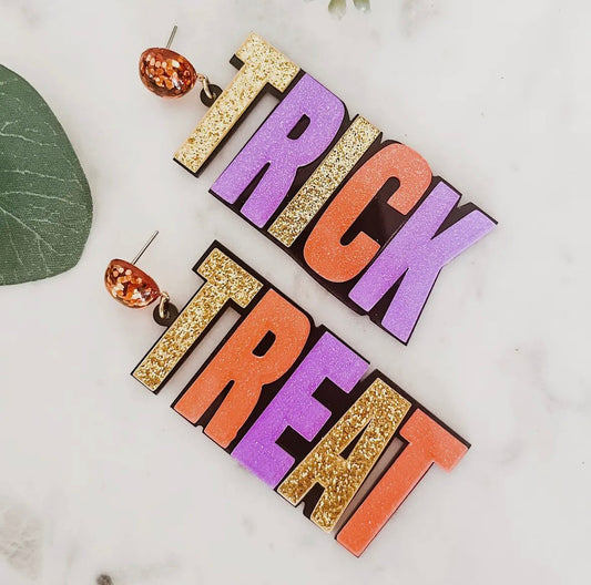 Trick or Treat Statement Earrings