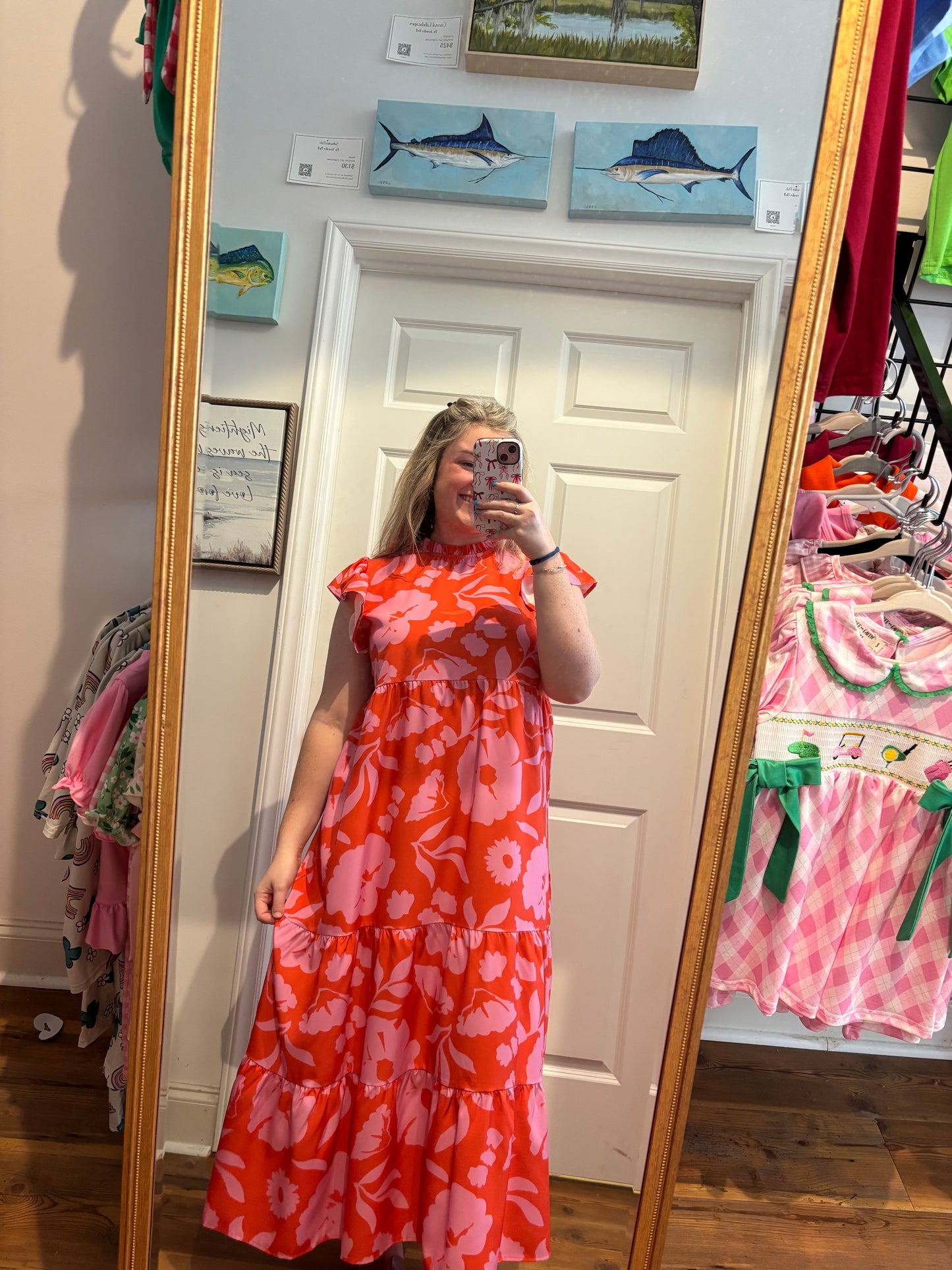 Hibiscus Harbor Dress