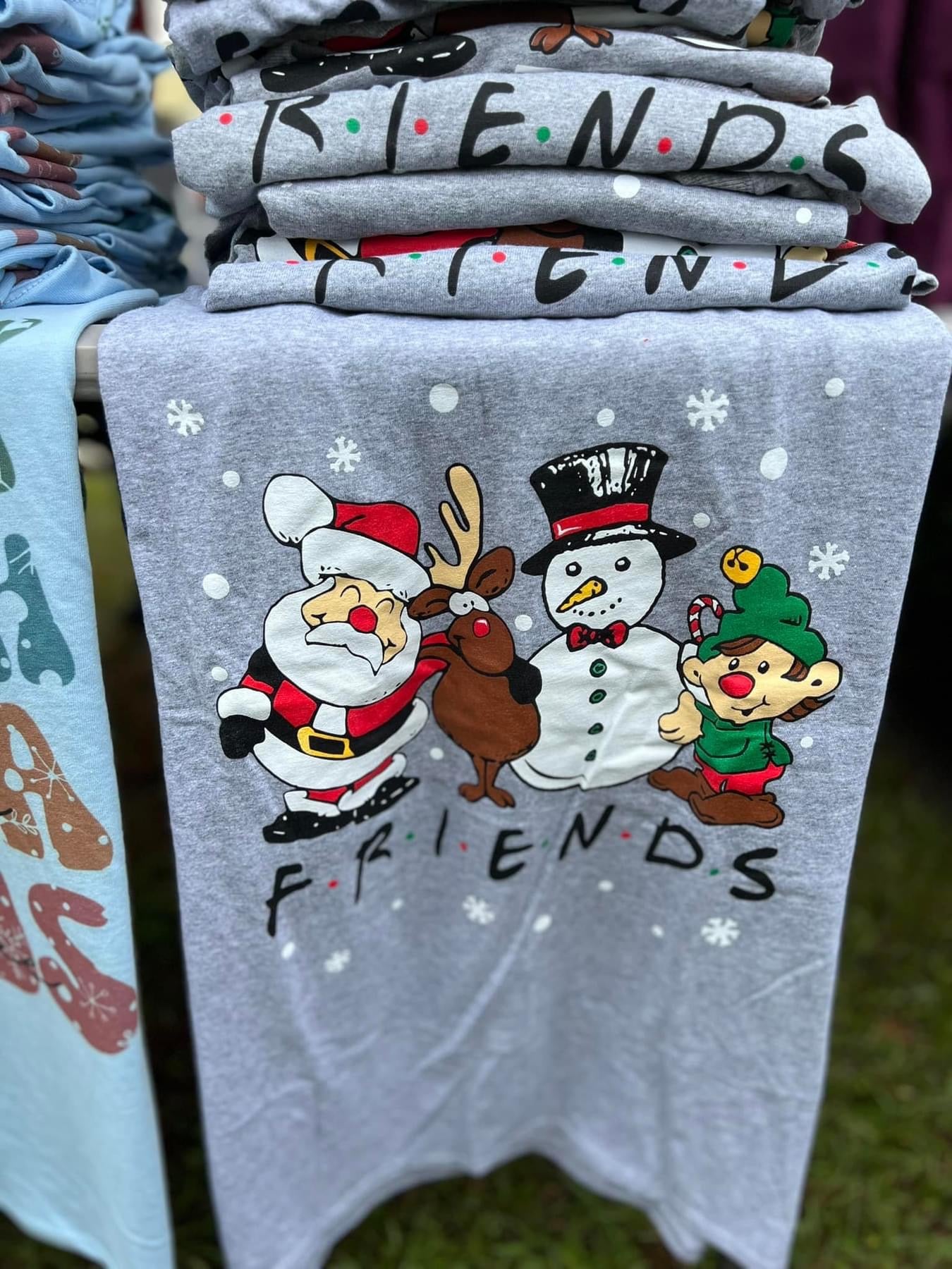 Friends Christmas Graphic Tee