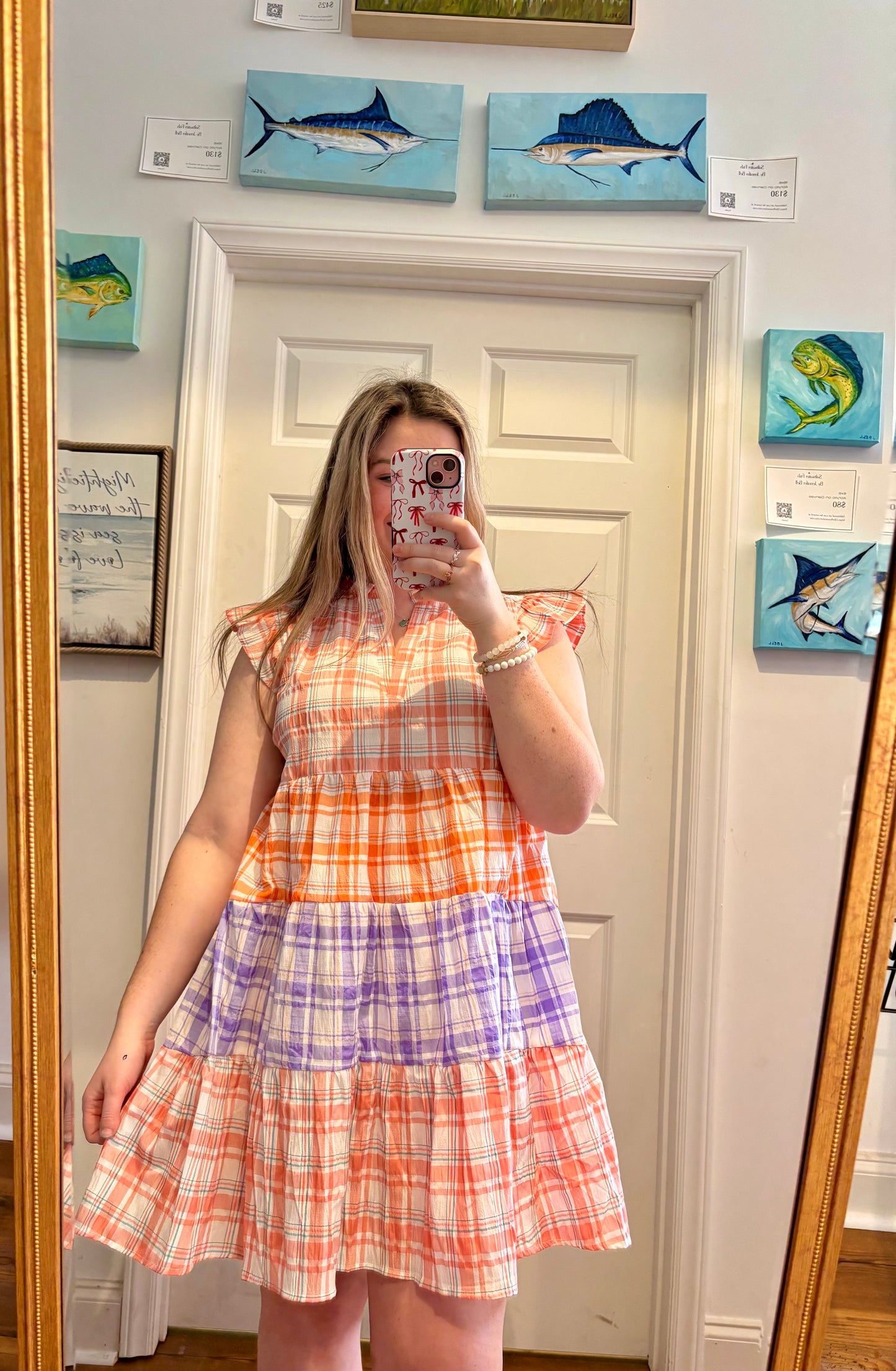 Springtime Patchwork Dress
