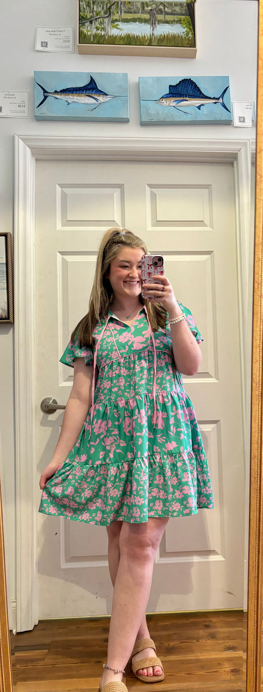 The Palm Springs Petals Dress