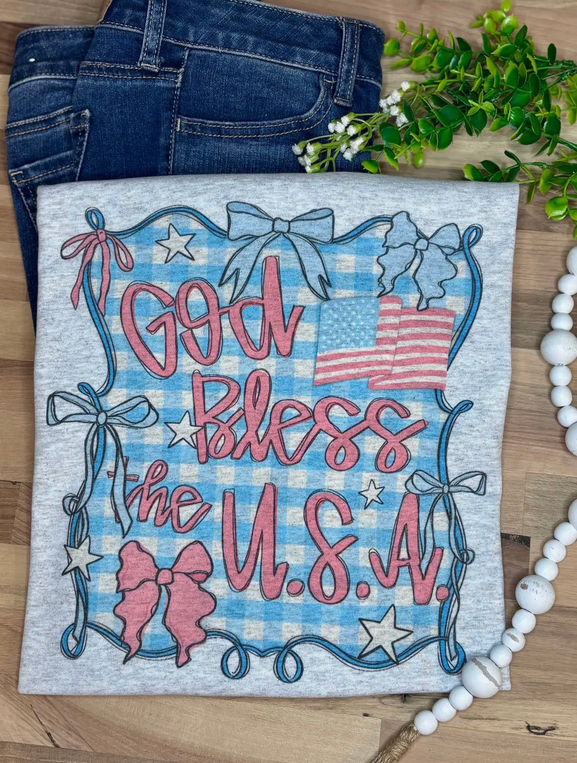 God Bless the U.S.A. Graphic Tee