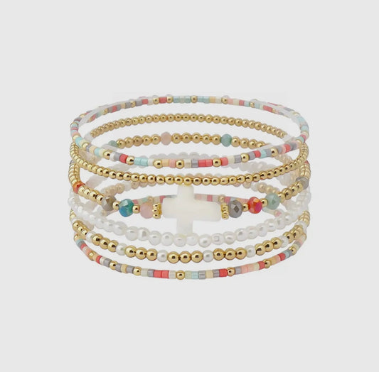 Joyful Faith Bracelet Stack