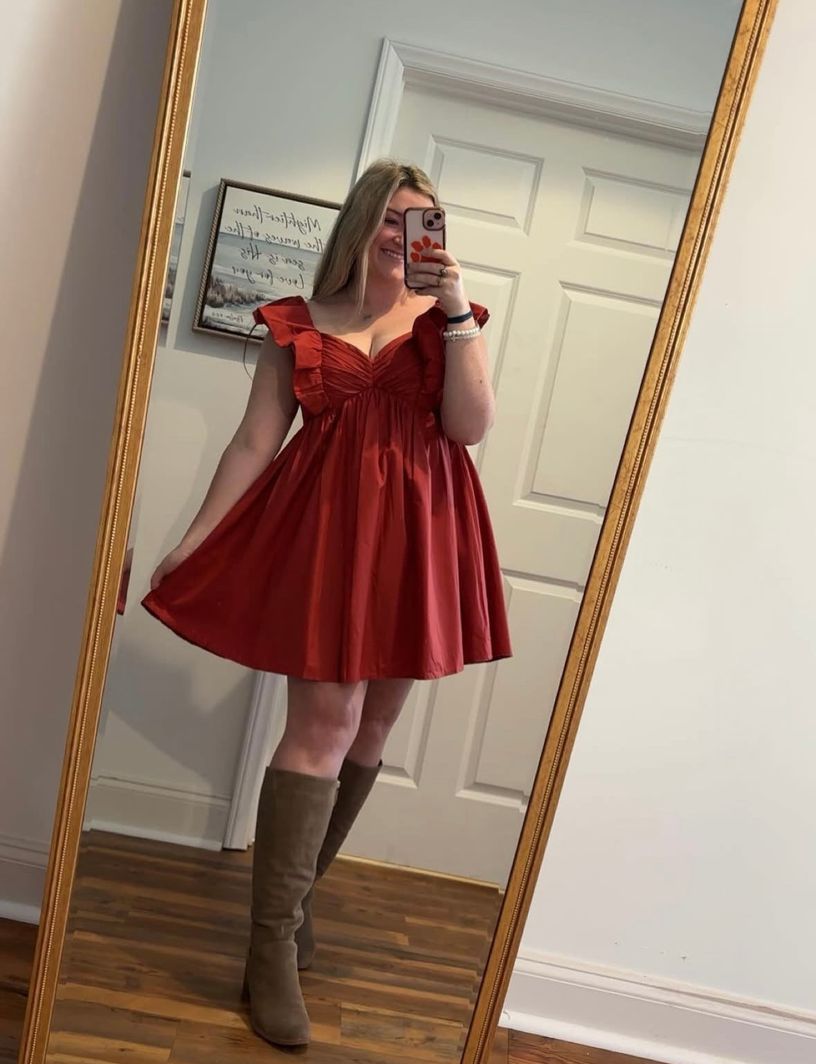 The Scarlett Ruffle Dress