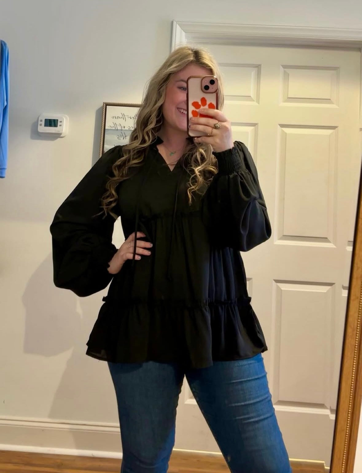 The Eleanor Tiered Top