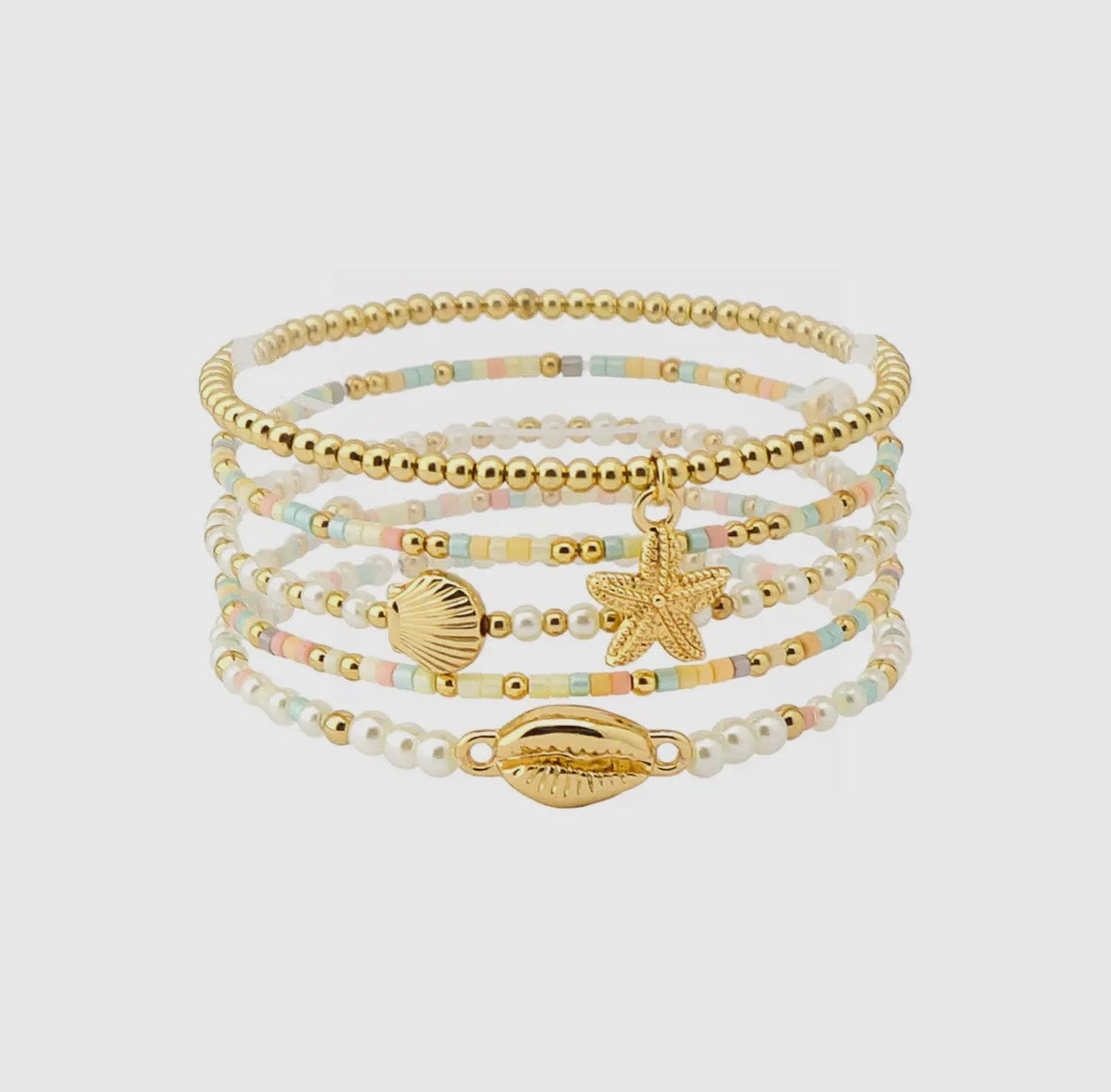 Seaside Bliss Bracelet Stack
