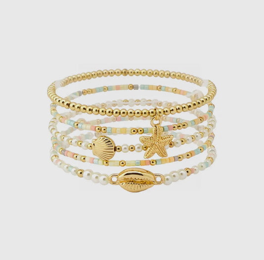 Seaside Bliss Bracelet Stack