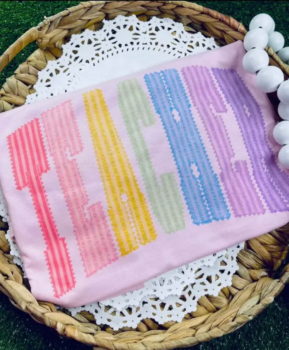 Rainbow Ribbon Teacher Tee