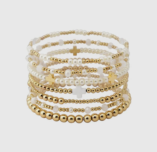 Saved by Grace Bracelet Stack
