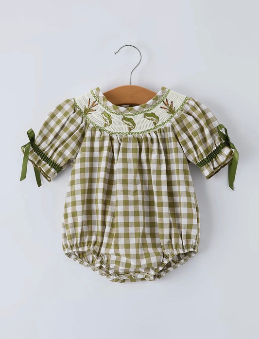 Bass & Bows Smocked Bubble