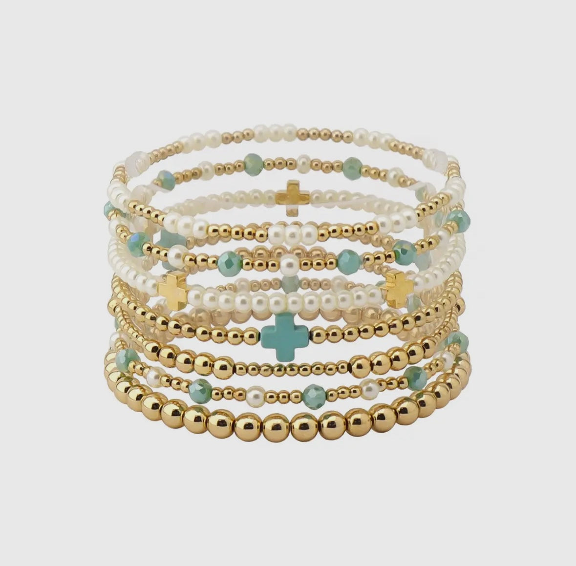 Grace in Bloom Bracelet Stack