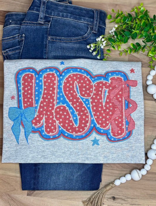 All-American Bow Tee