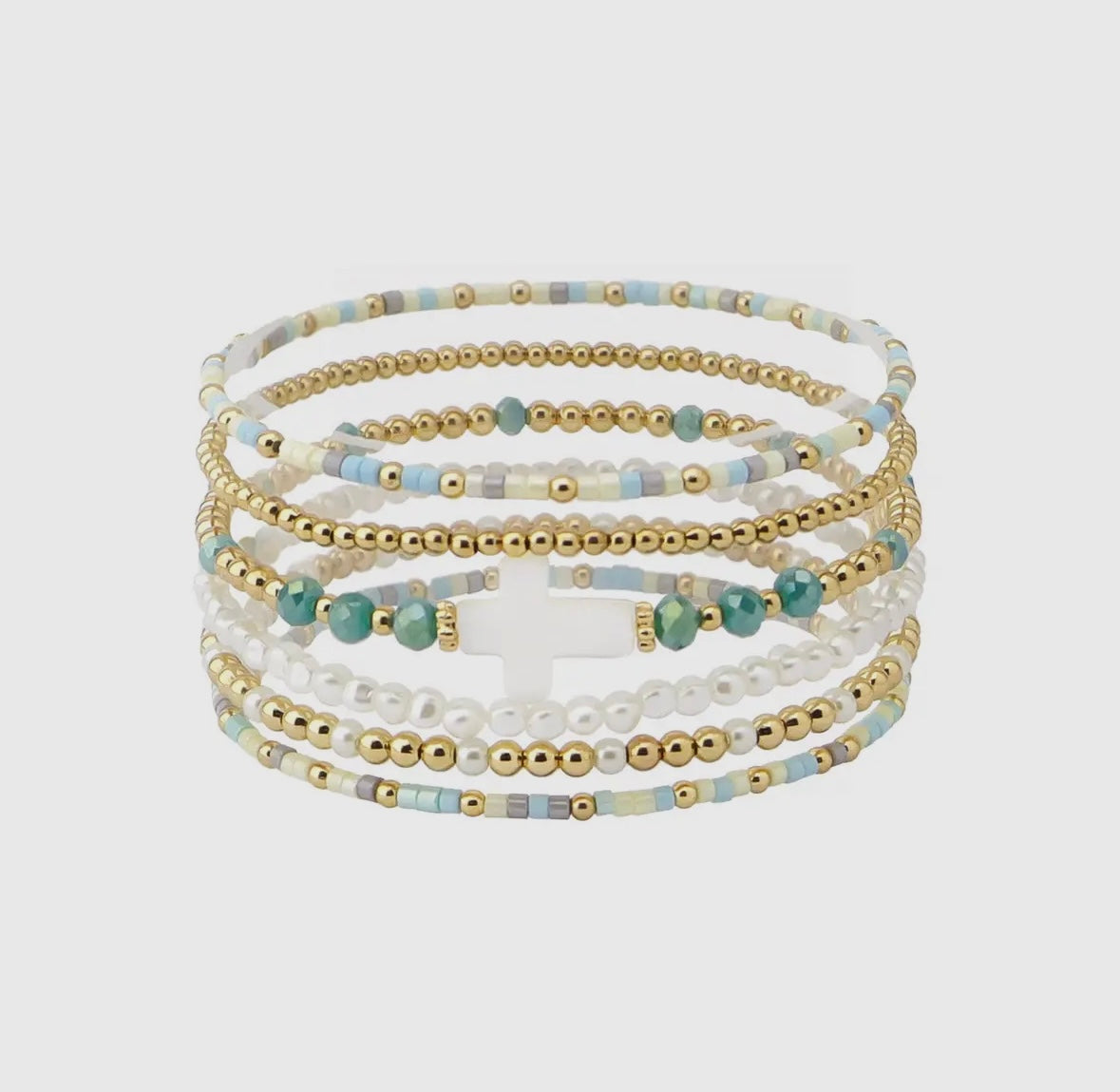 Quiet Faith Bracelet Stack