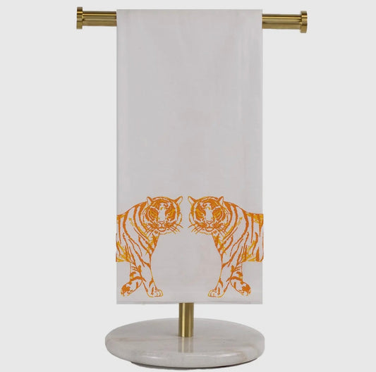Twin Tigers Tea Towel
