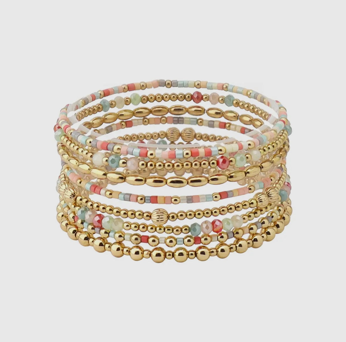 Pastel Dreams Bracelet Stack