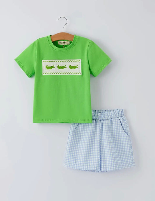 Alligator Alley Short Set