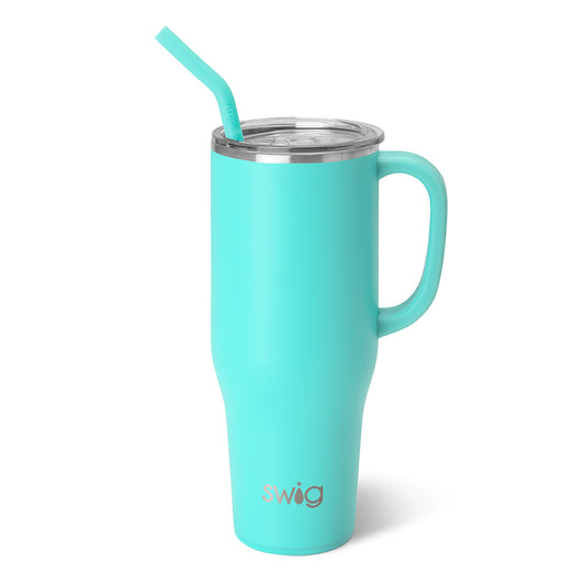 Shimmer Aquamarine 40oz Mega Mug